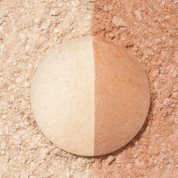 Laura Geller Baked Natural Glow Highlighter Duo: French Vanilla & Portofino, NIB - Picture 5 of 7